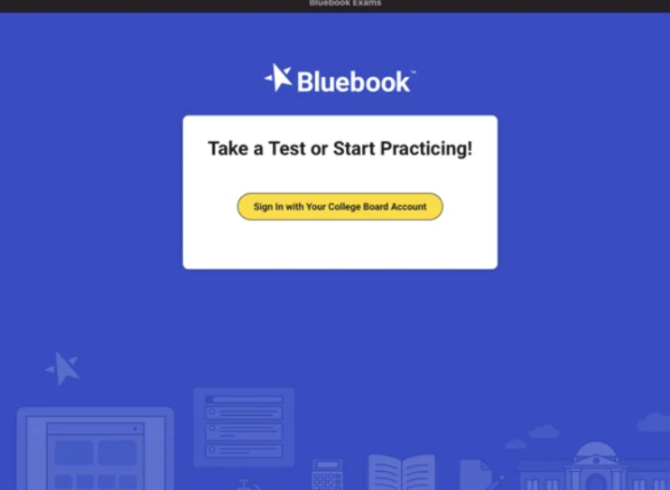 Làm thế nào để thiết lập trên ứng dụng Bluebook SAT?  1